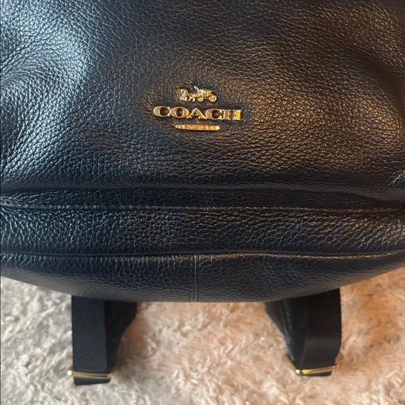 Coach Leather Backpack - Picture 2 of 5
